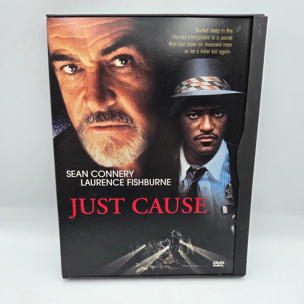 Just Cause DVD Movie Sean Connery Laurence Fishburne Crime Thriller Widescreen